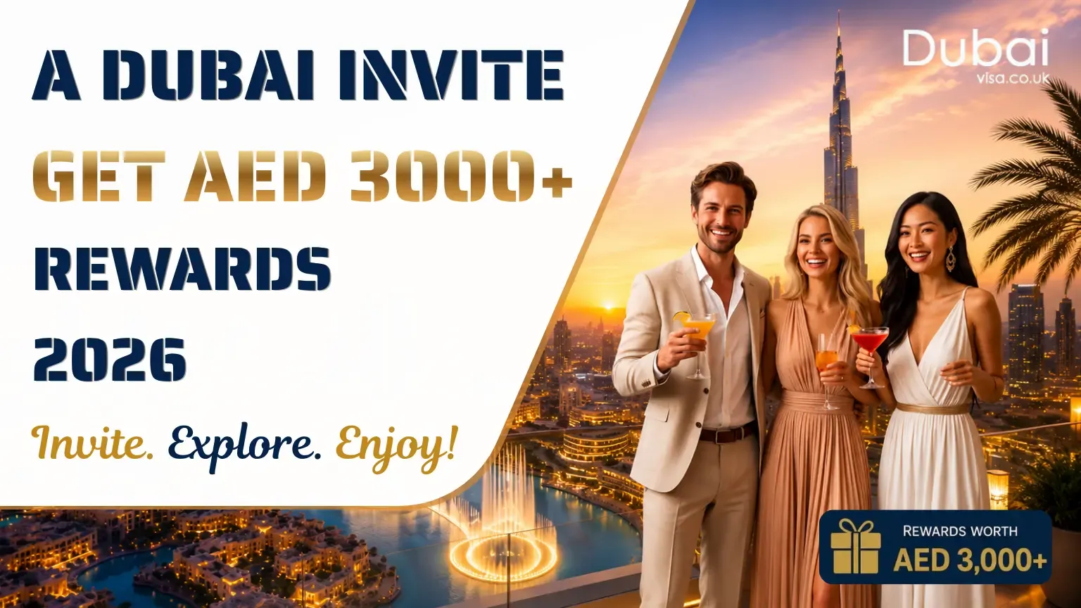 A Dubai Invite 2026: Earn AED 3,000+ by Inviting Family & Friends to Dubai